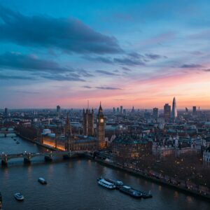 London Downtown Unlearning Project X Sunset